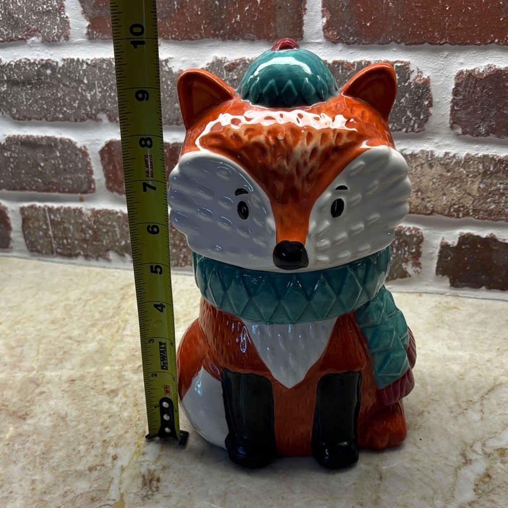 Sweetie Fox Ceramic Cookie Jar 🥰 - Picture 8 of 8